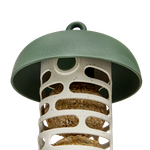 essential suet ball feeder 12cm leaf green